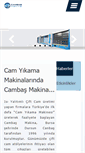 Mobile Screenshot of cambasmakina.com